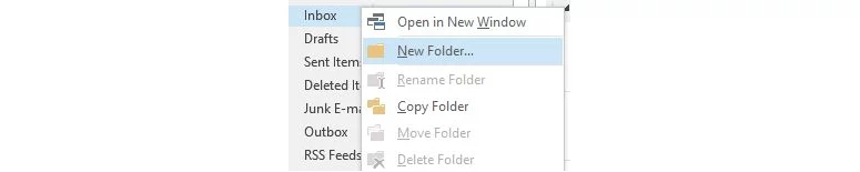 Creating new folder