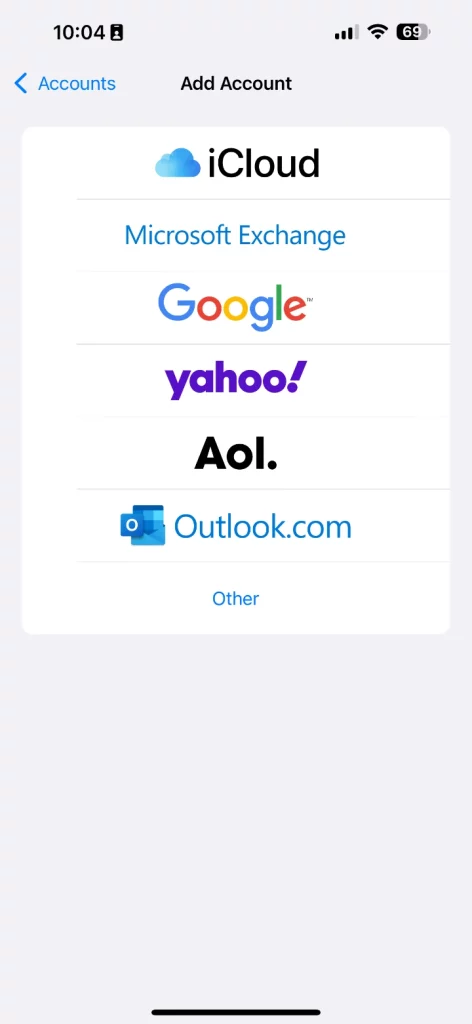 Email Mobile App Image 1