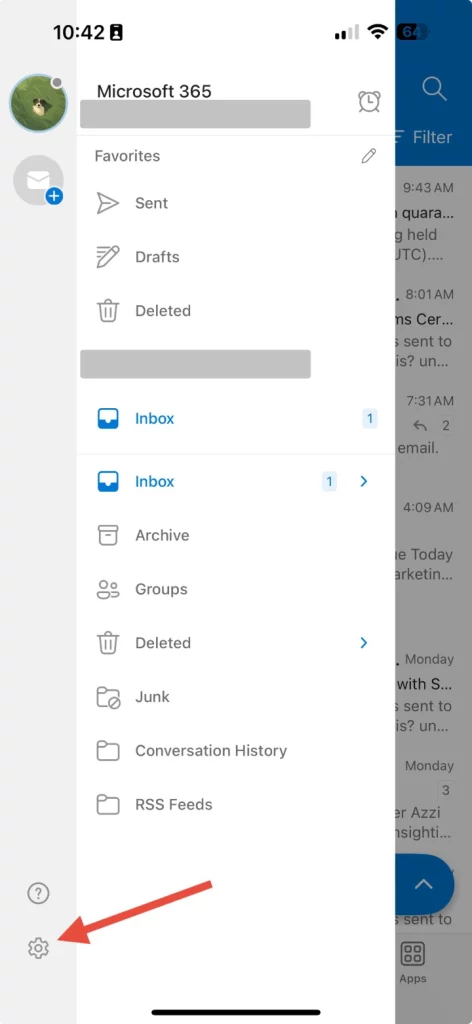 Email Mobile App Image 7